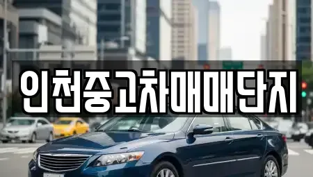 인천 미추홀구 용현동 중고차매매 전문 인천중고차매매단지