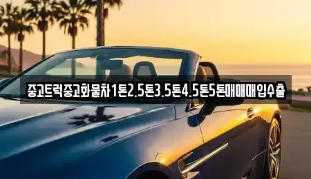인천 중구 송월동2가 중고차매매 전문 중고트럭중고화물차1톤2.5톤3.5톤4.5톤5톤매매매입수출