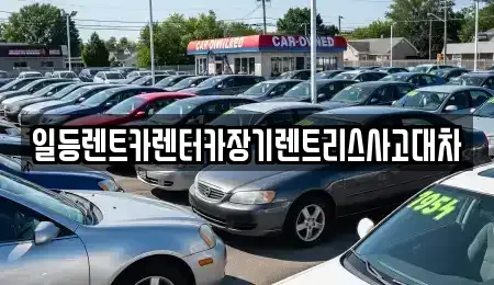 인천 중구 해안동3가 렌트카 전문 일등렌트카렌터카장기렌트리스사고대차