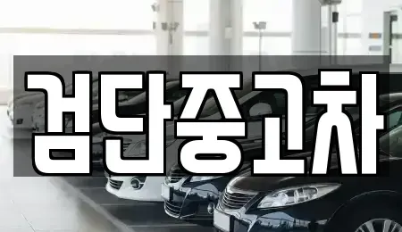 인천광역시 계양구 둑실동 중고차매매 전문 검단중고차