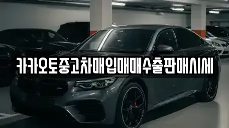 인천광역시 남동구 장수동 중고차매입 전문 카카오토중고차매입매매수출판매시세