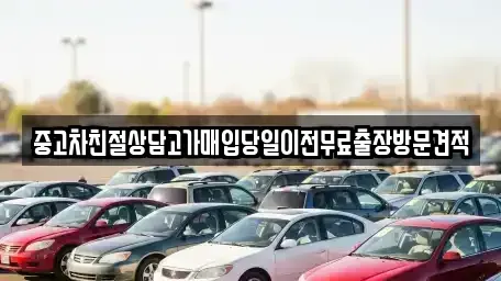 인천광역시 부평구 청천동 중고차매입 전문 중고차친절상담고가매입당일이전무료출장방문견적