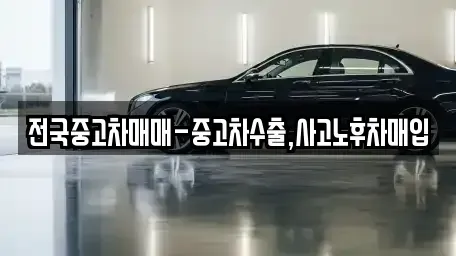 인천광역시 중구 관동1가 중고차 전문 전국중고차매매-중고차수출,사고노후차매입