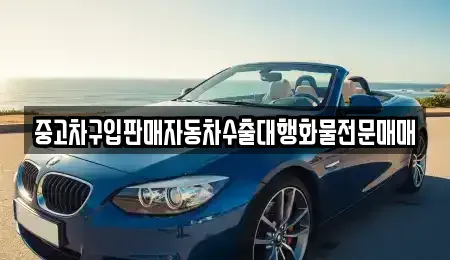 인천광역시 중구 해안동2가 중고차 전문 중고차구입판매자동차수출대행화물전문매매