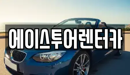 전남 보성군 렌트카 전문 에이스투어렌터카