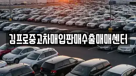 전남 순천시 매곡동 중고차매입 전문 김프로중고차매입판매수출매매센터