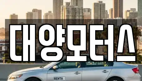 전남 장성군 삼서면 중고차 전문 대양모터스