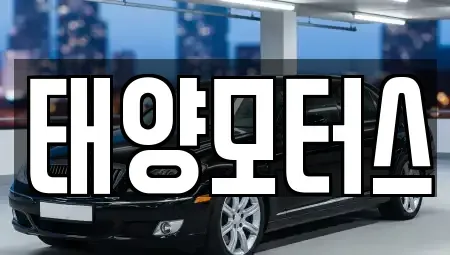 전라남도 구례군 용방면 중고차 전문 태양모터스