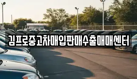 전라남도 여수시 광무동 중고차매입 전문 김프로중고차매입판매수출매매센터