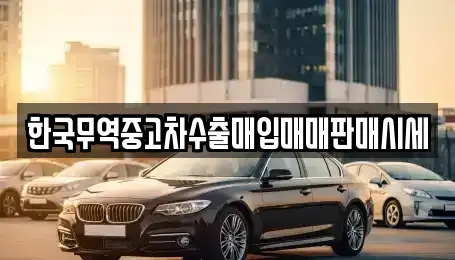 전북 군산시 나운동 중고차 전문 한국무역중고차수출매입매매판매시세