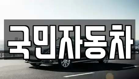 전북 김제시 연정동 중고차매매 전문 국민자동차