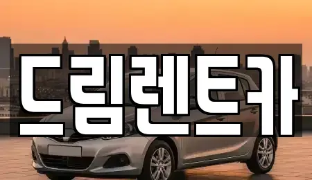 전북 전주시 덕진구 인후동1가 렌트카 전문 드림렌트카