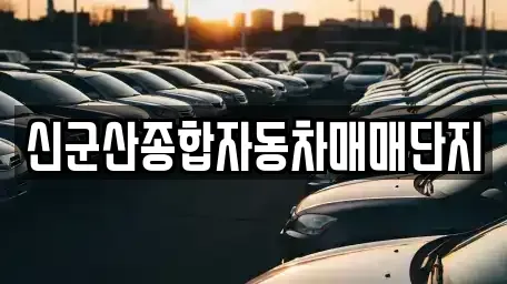 전북특별자치도 군산시 성산면 중고차 전문 신군산종합자동차매매단지