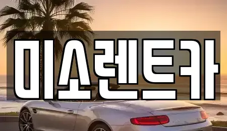 전북특별자치도 군산시 수송동 렌트카 전문 미소렌트카