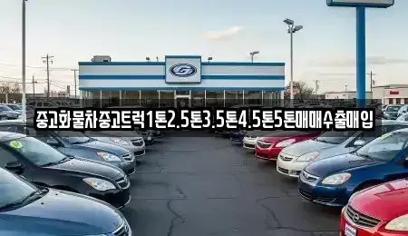 전북특별자치도 군산시 죽성동 중고차매매 전문 중고화물차중고트럭1톤2.5톤3.5톤4.5톤5톤매매수출매입