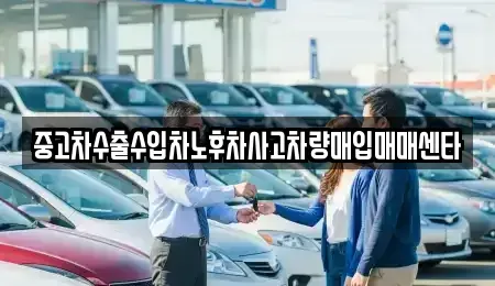 전북특별자치도 김제시 서정동 중고차매입 전문 중고차수출수입차노후차사고차량매입매매센타