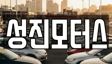 전북특별자치도 김제시 연정동 중고차 전문 성진모터스