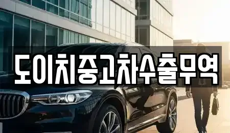 전북특별자치도 임실군 신평면 중고차 전문 도이치중고차수출무역