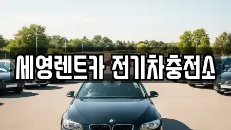 전북특별자치도 전주시 덕진구 여의동2가 렌트카 전문 세영렌트카 전기차충전소