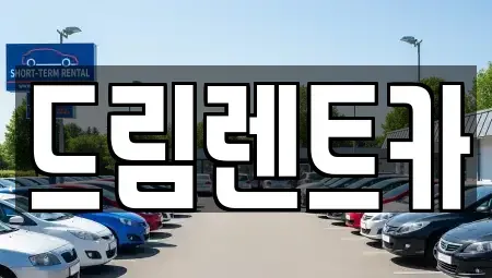 전북특별자치도 전주시 완산구 서노송동 렌트카 전문 드림렌트카