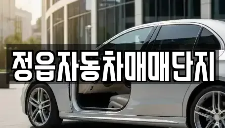 전북특별자치도 정읍시 중고차 전문 정읍자동차매매단지