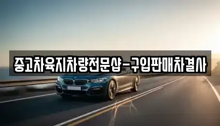 제주 제주시 삼도일동 중고차매매 전문 중고차육지차량전문샵-구입판매차결사