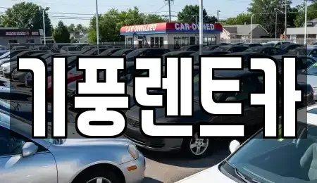 충남 공주시 무릉동 렌트카 전문 기풍렌트카