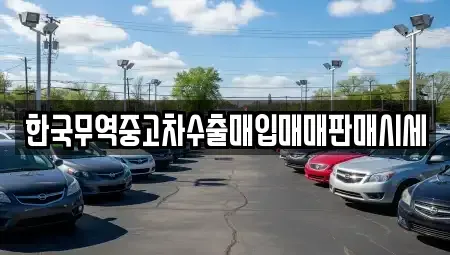충남 공주시 무릉동 중고차 전문 한국무역중고차수출매입매매판매시세