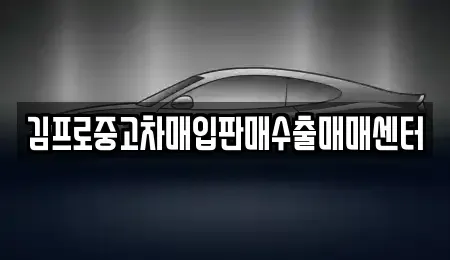 충남 아산시 모종동 중고차매입 전문 김프로중고차매입판매수출매매센터