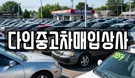 충북 충주시 중고차매매 전문 다인중고차매입상사