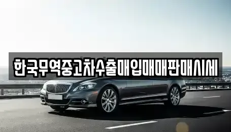 충청남도 공주시 월미동 중고차 전문 한국무역중고차수출매입매매판매시세