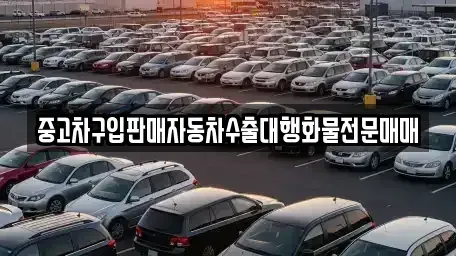 충청남도 부여군 충화면 중고차매매 전문 중고차구입판매자동차수출대행화물전문매매