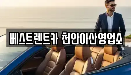 충청남도 천안시 동남구 다가동 렌트카 전문 베스트렌트카 천안아산영업소