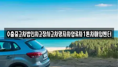 충청남도 천안시 동남구 다가동 중고차매입 전문 수출중고차법인차고장사고차망자차압류차1톤차매입센터