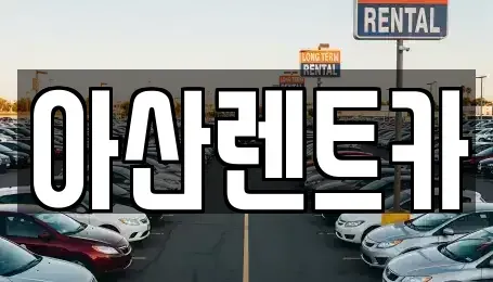 충청남도 천안시 서북구 백석동 렌트카 전문 아산렌트카