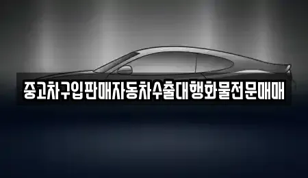 충청북도 보은군 속리산면 중고차 전문 중고차구입판매자동차수출대행화물전문매매