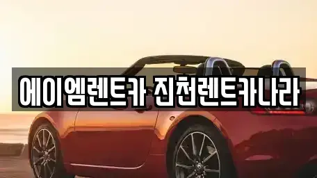 충청북도 진천군 진천읍 렌트카 전문 에이엠렌트카 진천렌트카나라