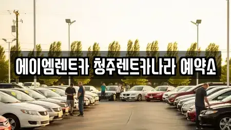충청북도 청주시 흥덕구 가경동 렌트카 전문 에이엠렌트카 청주렌트카나라 예약소