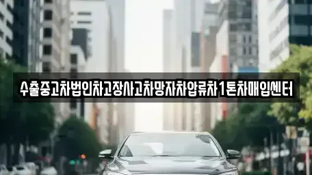 충청북도 청주시 흥덕구 가경동 중고차매입 전문 수출중고차법인차고장사고차망자차압류차1톤차매입센터