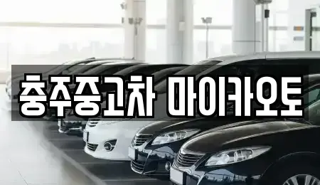 충청북도 충주시 안림동 중고차 전문 충주중고차 마이카오토